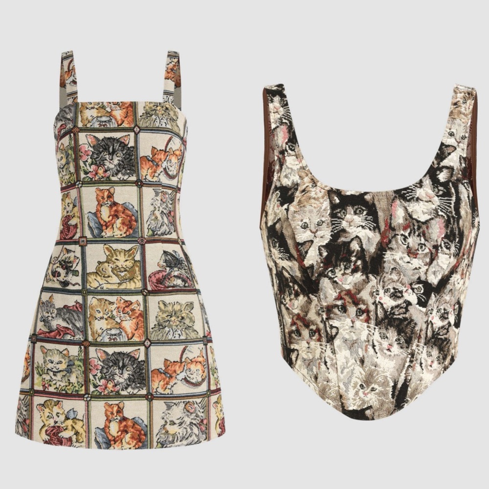 Cider Cat Lovers Dress and Corset 🐈